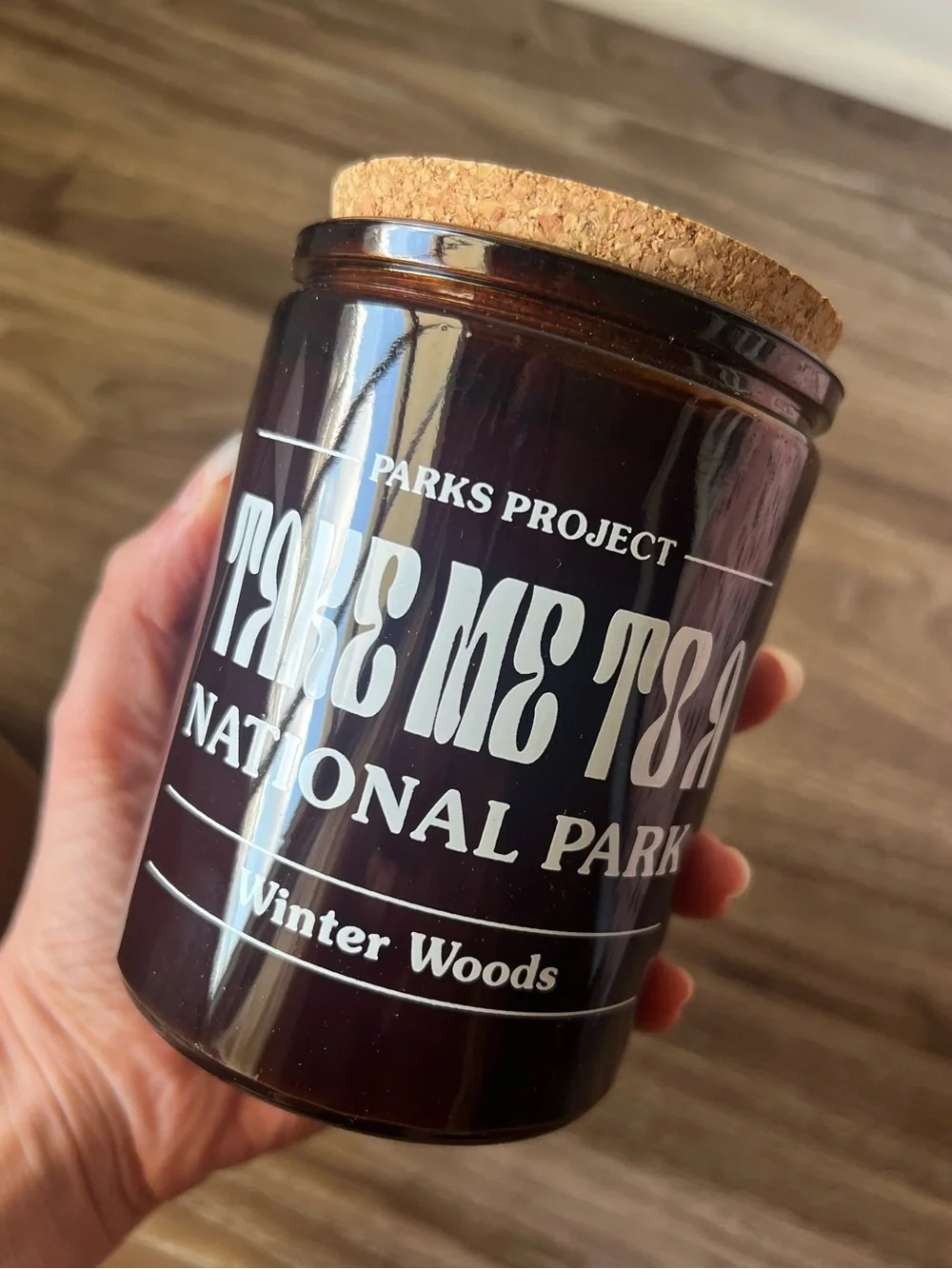 NWT Parks Project Candle Take Me To A National Park 100% Soy Winter Woods